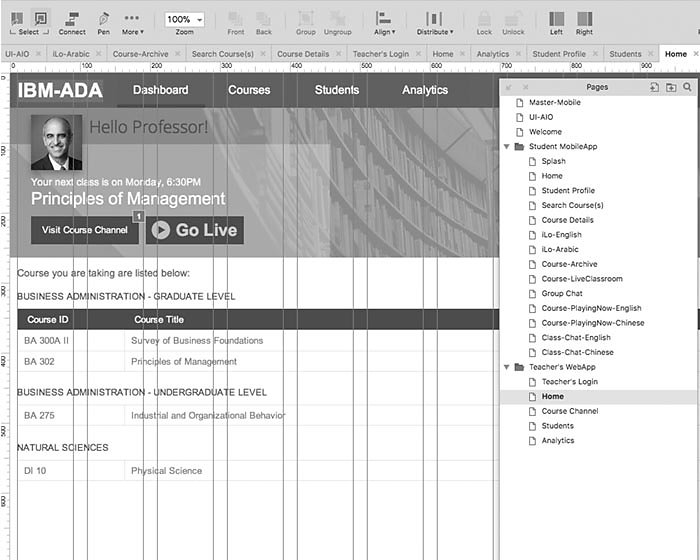Wireframe Design