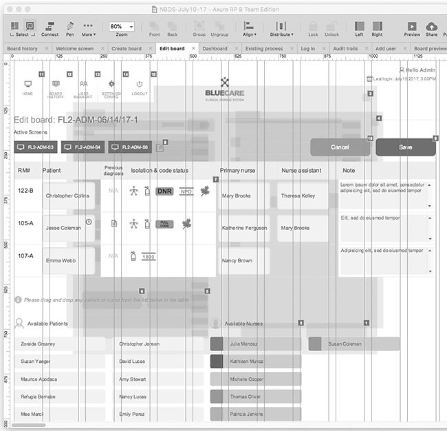 Wireframes