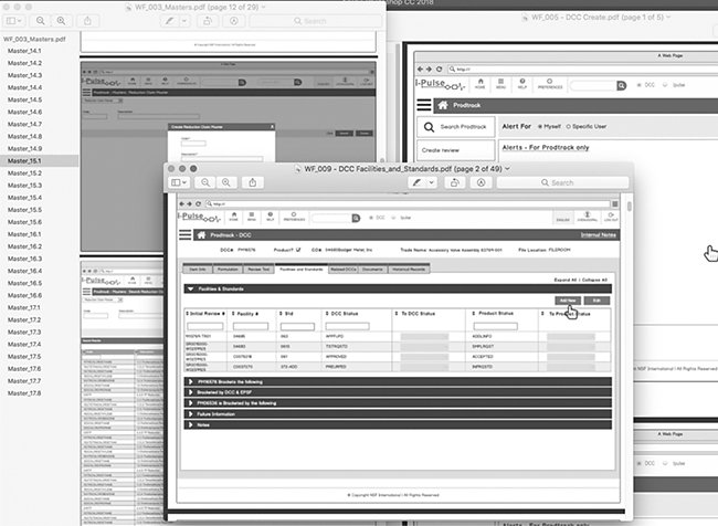 Application Wireframes